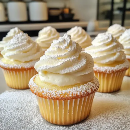 Japanese Cotton Cheesecake Cupcakes