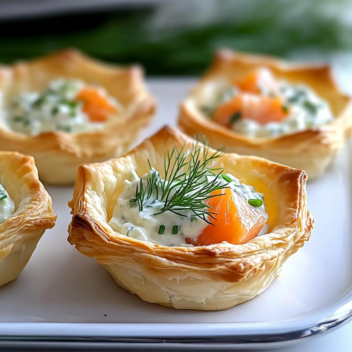 Juicy Easter Smoked Salmon Puff Pastry