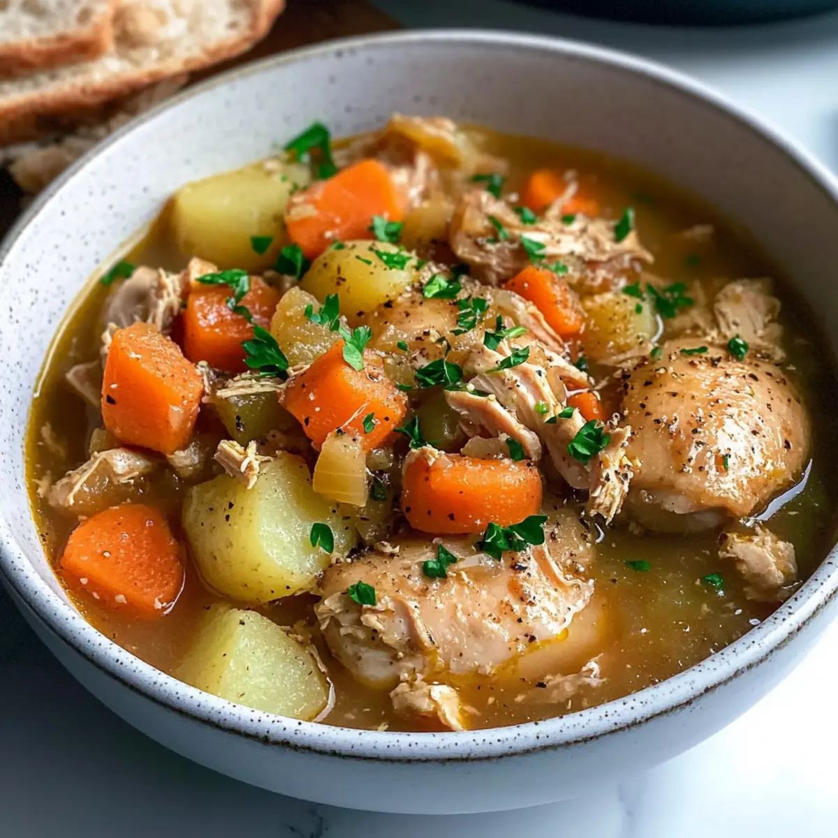 Slow Cooker Chicken Stew