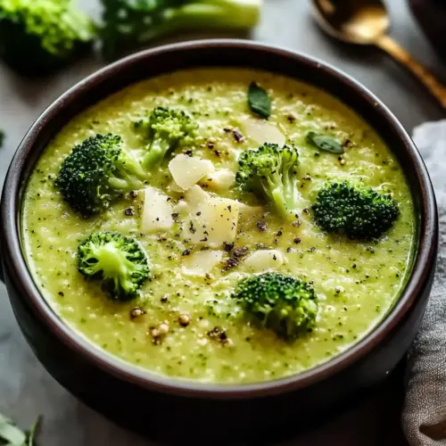 Garlic Italian Broccoli Soup