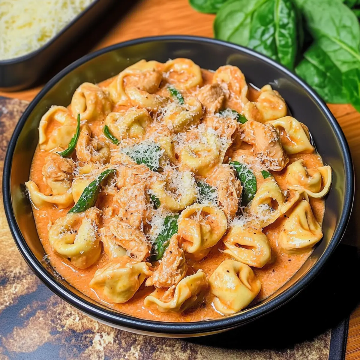 CrockPot Chicken Tortellini