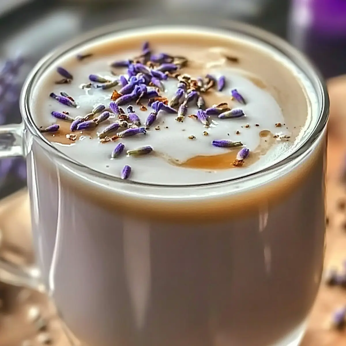 Lavender Milk Tea