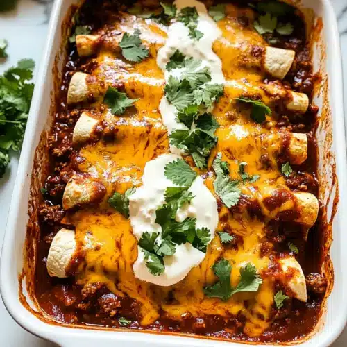 Ground Beef Enchiladas