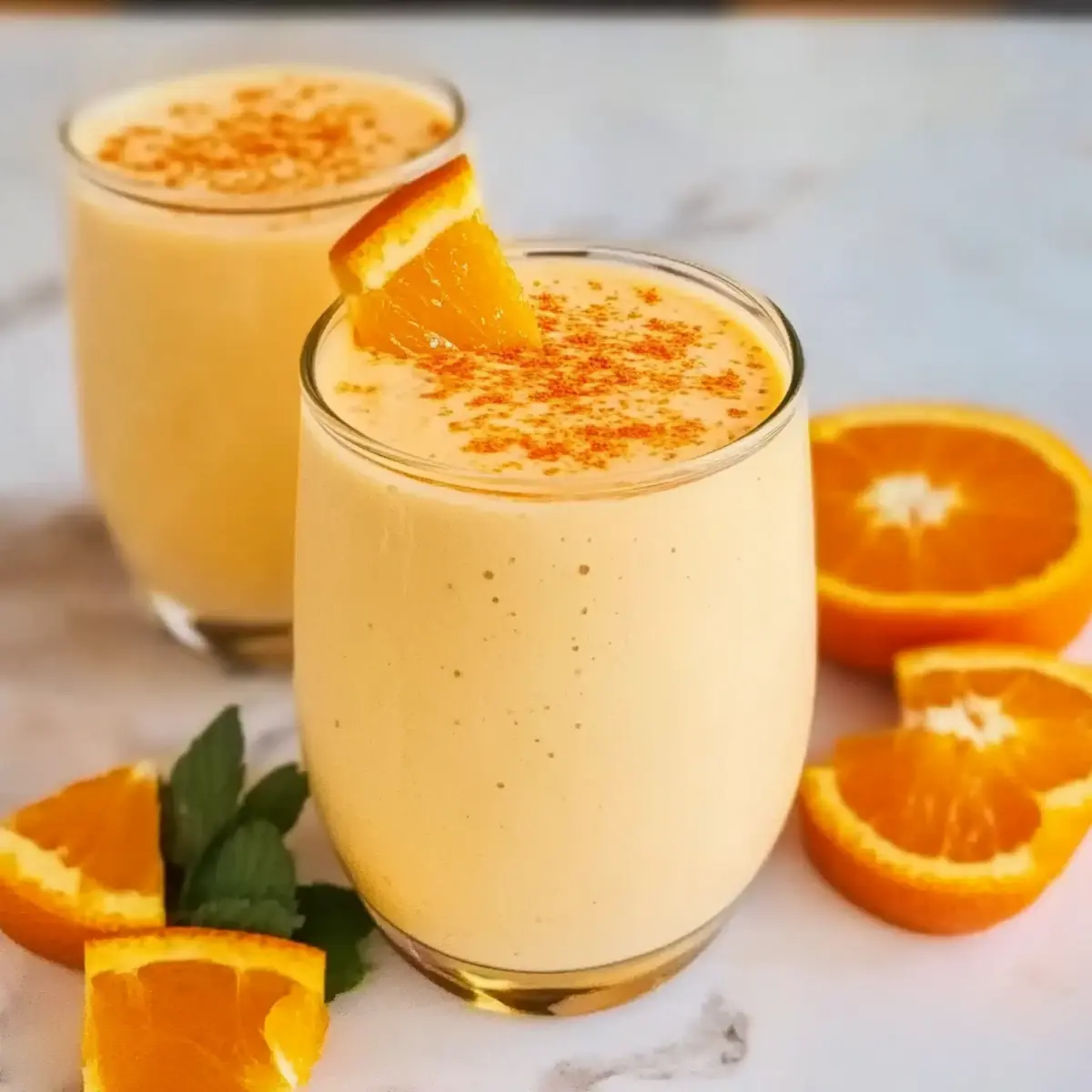 Creamy Orange Dreamsicle Smoothie