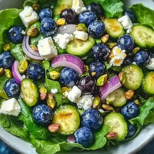 Blueberry Pistachio Spring Salad