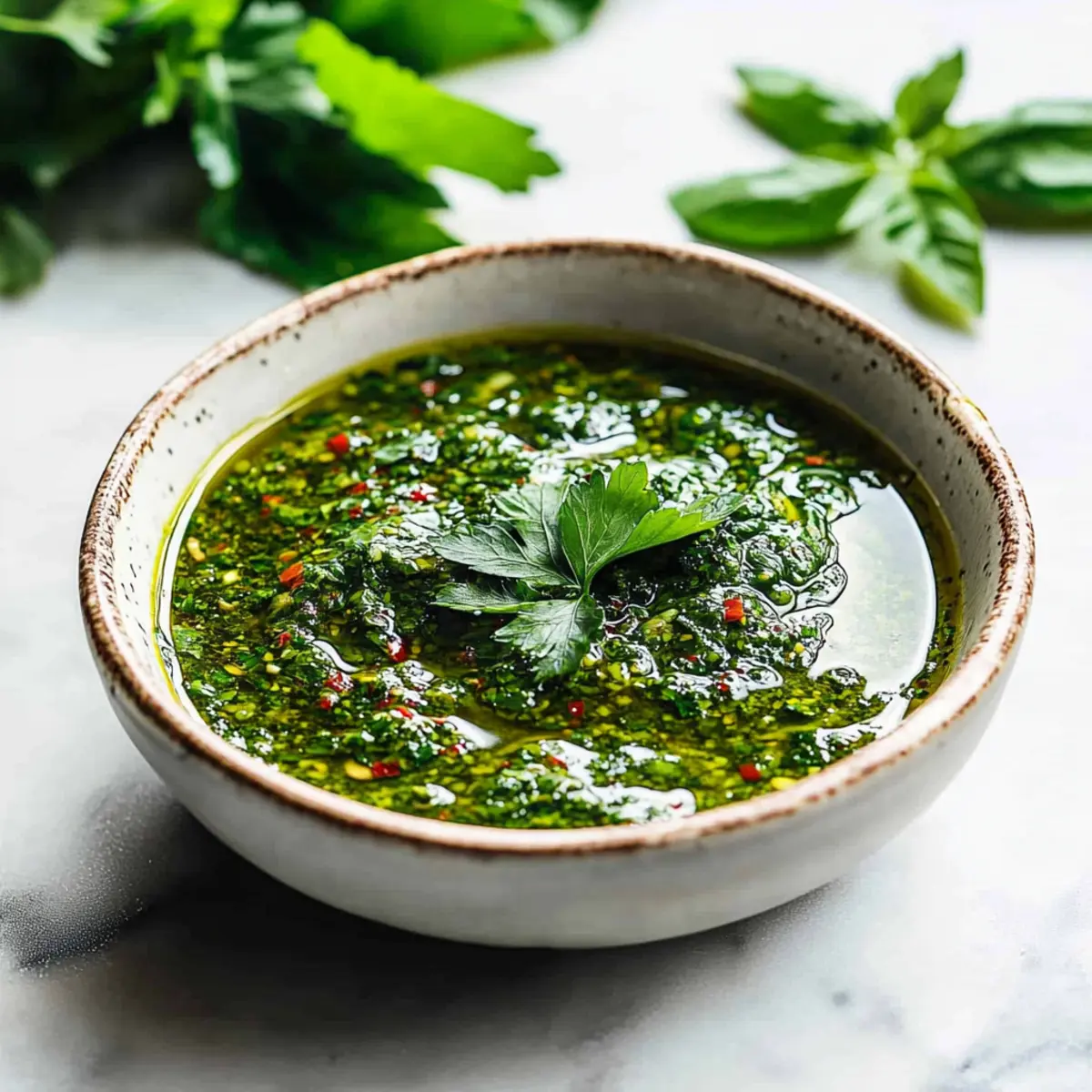 Quick and Easy Chimichurri Sauce