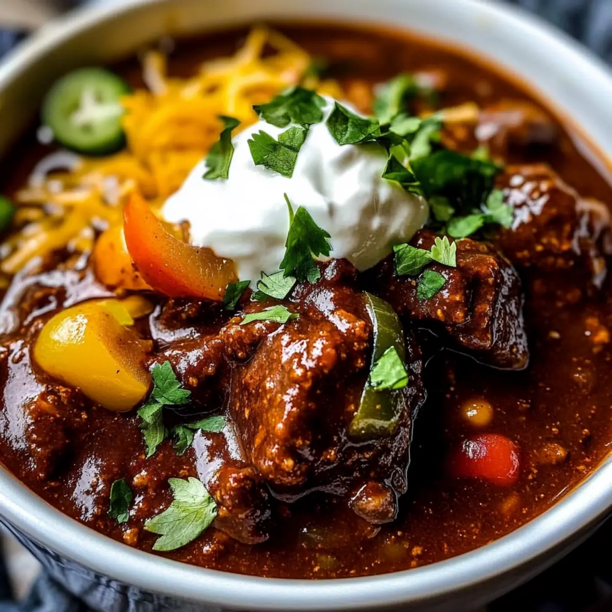Crock Pot Beef Chuck Chili