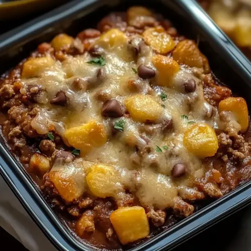 Slow Cooker Cowboy Casserole