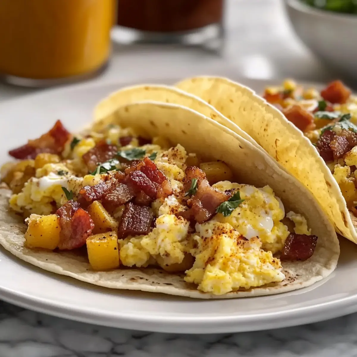 Tasty Baked Breakfast Tacos