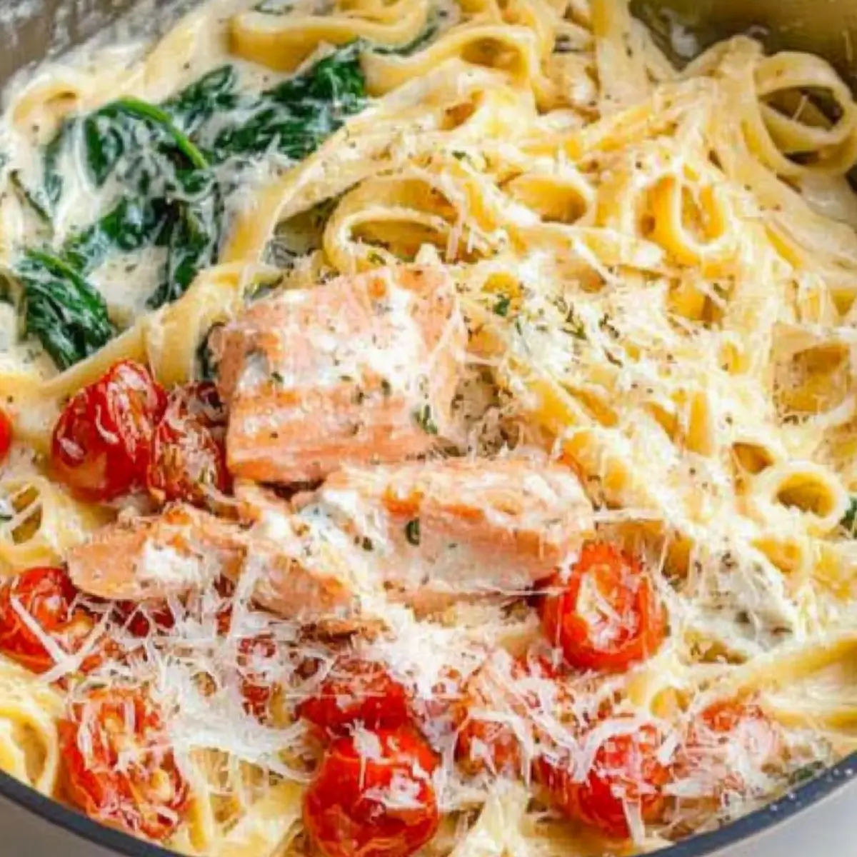 Creamy Salmon Pasta