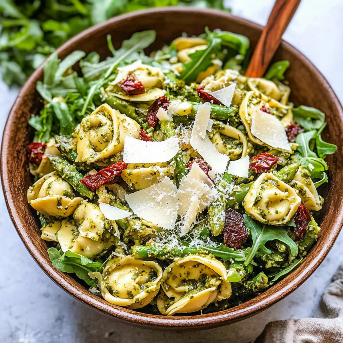 Pesto Tortellini Salad