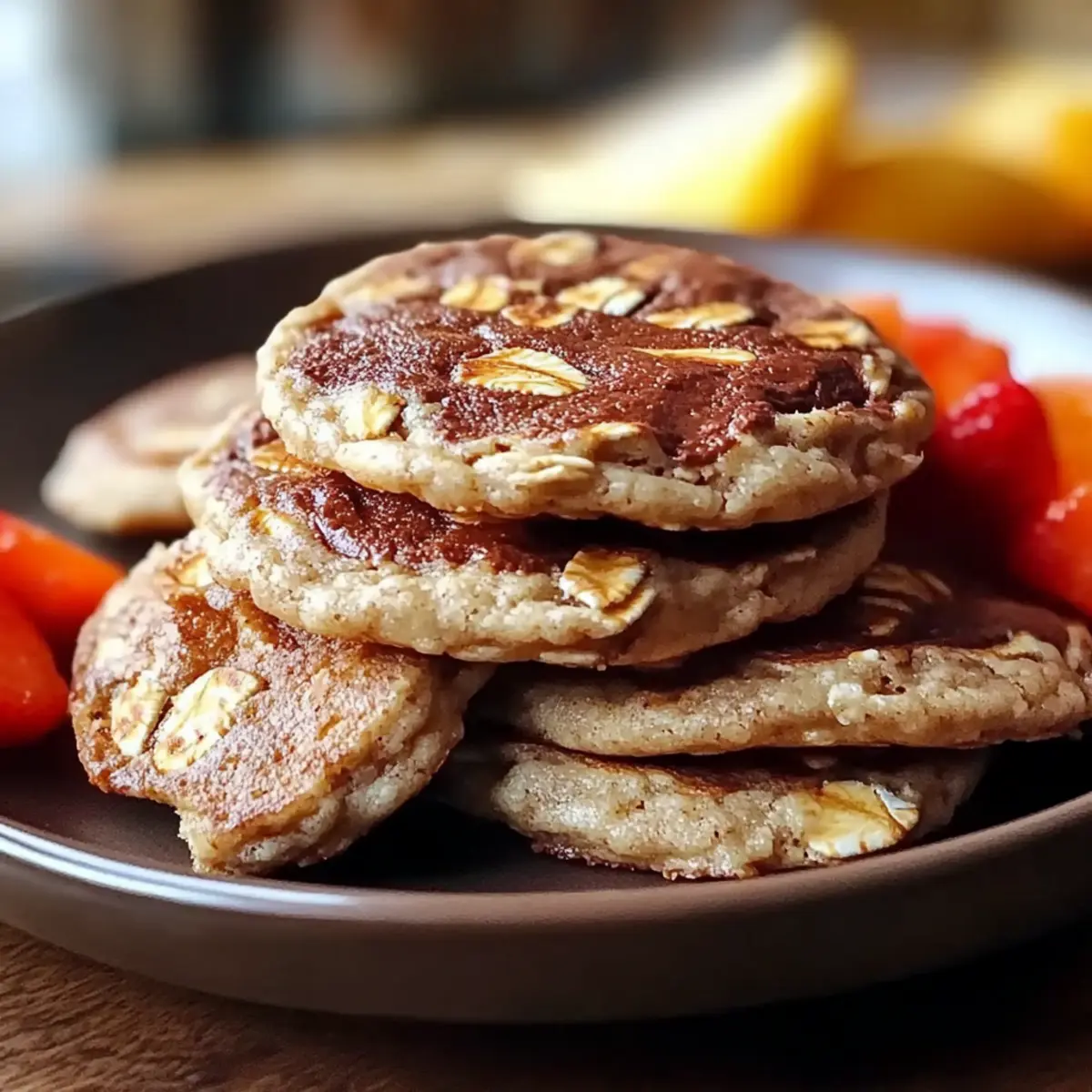 Banana Oatmeal Pancakes Recipe
