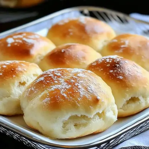 Quick Cottage Cheese Buns