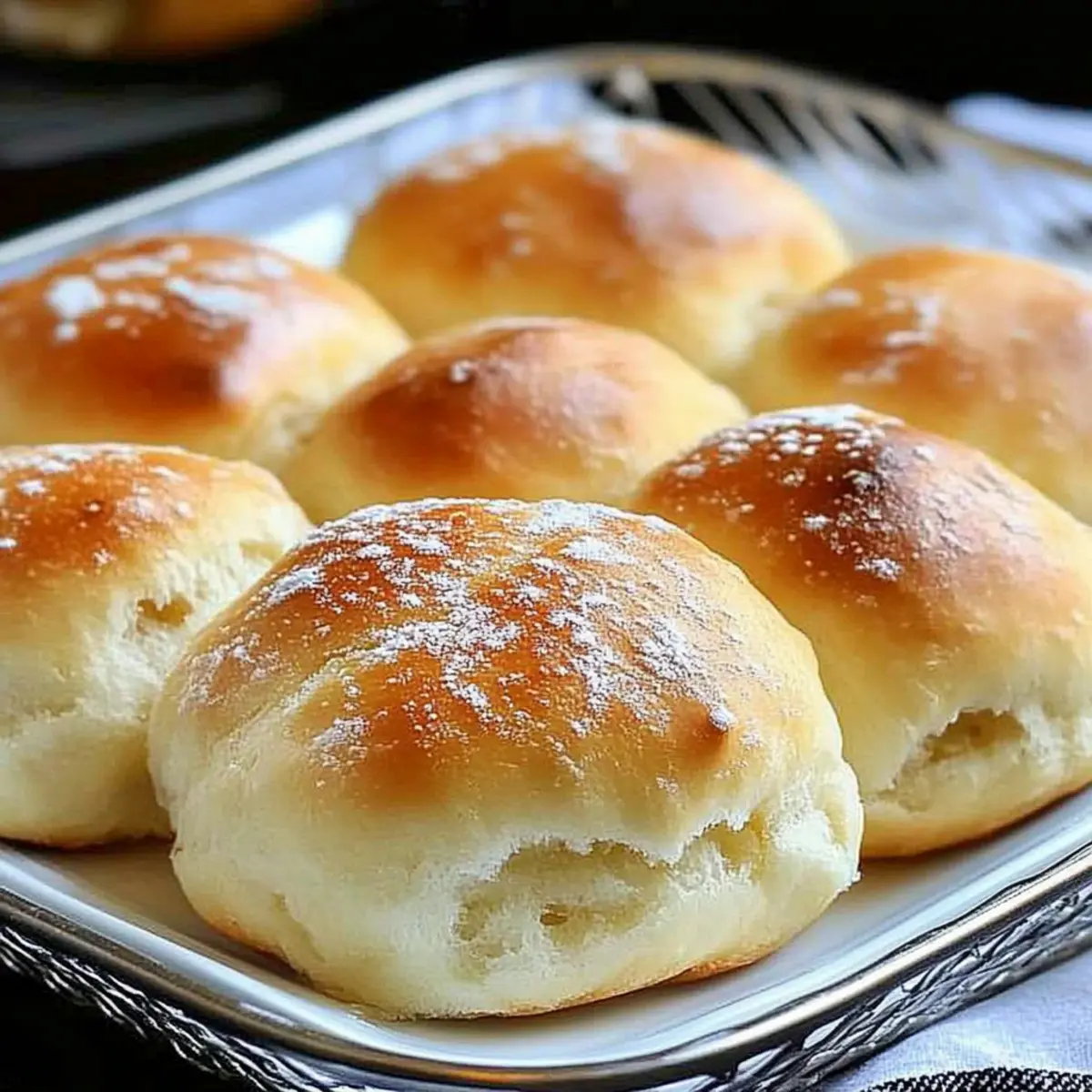 Quick Cottage Cheese Buns