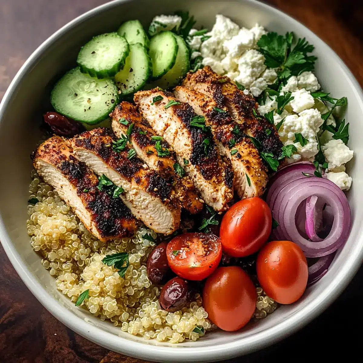 Mediterranean Chicken Bowl