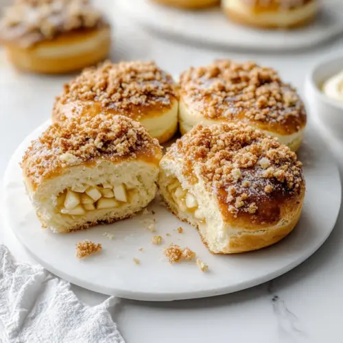 Apple Cheesecake Buns