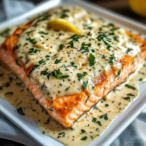 Baked Boursin Salmon
