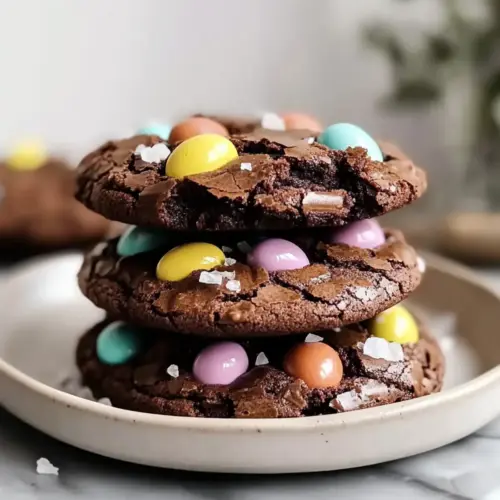 Classic Easter Egg Brownie Cookies