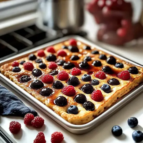 Easy Sheet Pan Pancakes