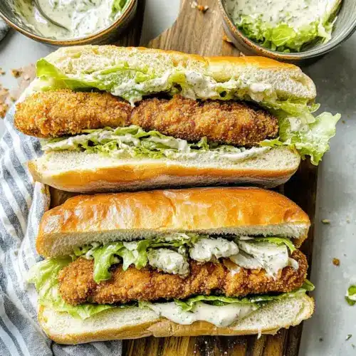 Chicken Caesar Sandwiches
