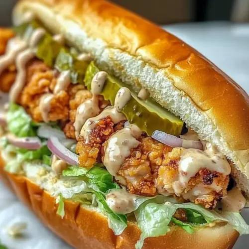 Alabama BBQ Chicken Chopped Sandwich