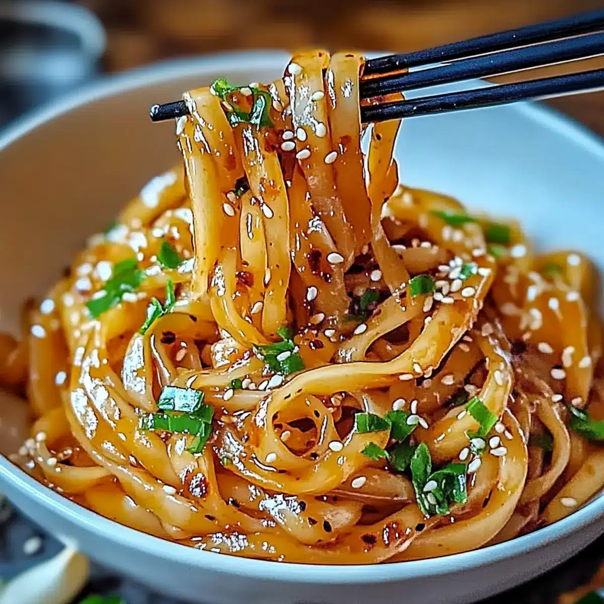 Garlic Chili Oil Noodles