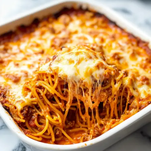 Easy Baked Spaghetti