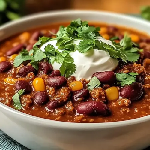 Hearty Crockpot Chili