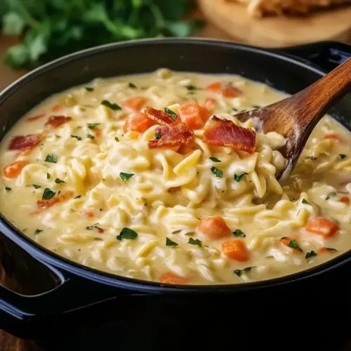 Crack Chicken Noodle Soup