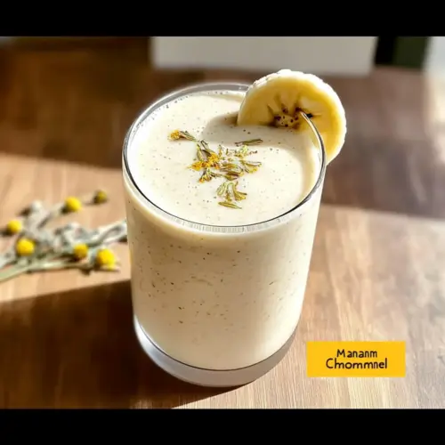 Banana Chamomile Tea Smoothie