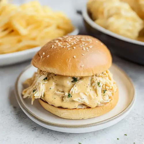Ohio Shredded Chicken Sandwich