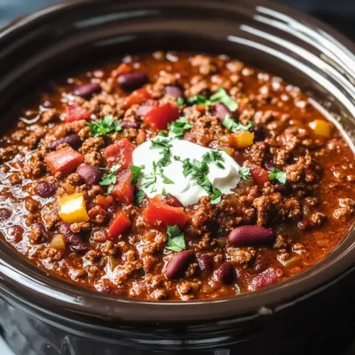 Crockpot Chili Recipe