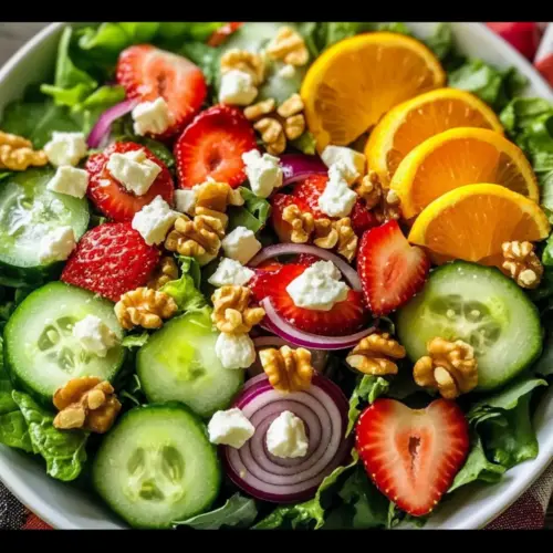 Bright Spring Salad with Citrus Vinaigrette