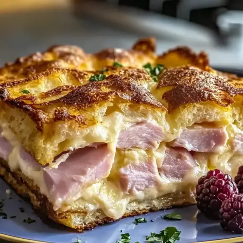 Monte Cristo Breakfast Casserole