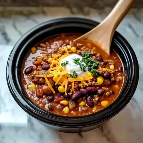 Crockpot Cowboy Chili