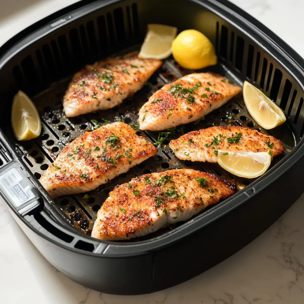 Air Fryer Tilapia Fillets