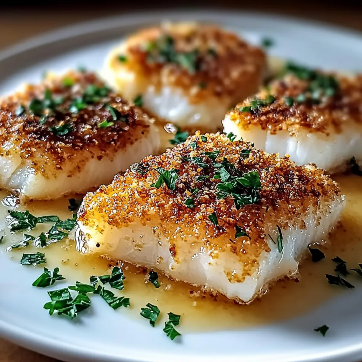 Crispy Baked Cod with Garlic
