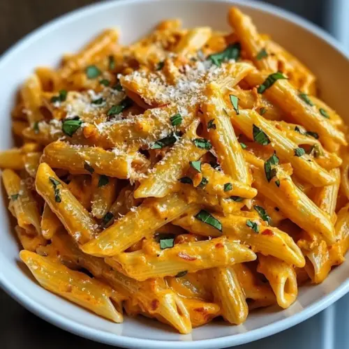 Creamy Roasted Red Pepper Pasta