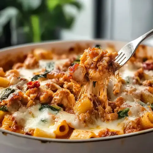 High Protein Cottage Cheese Baked Ziti