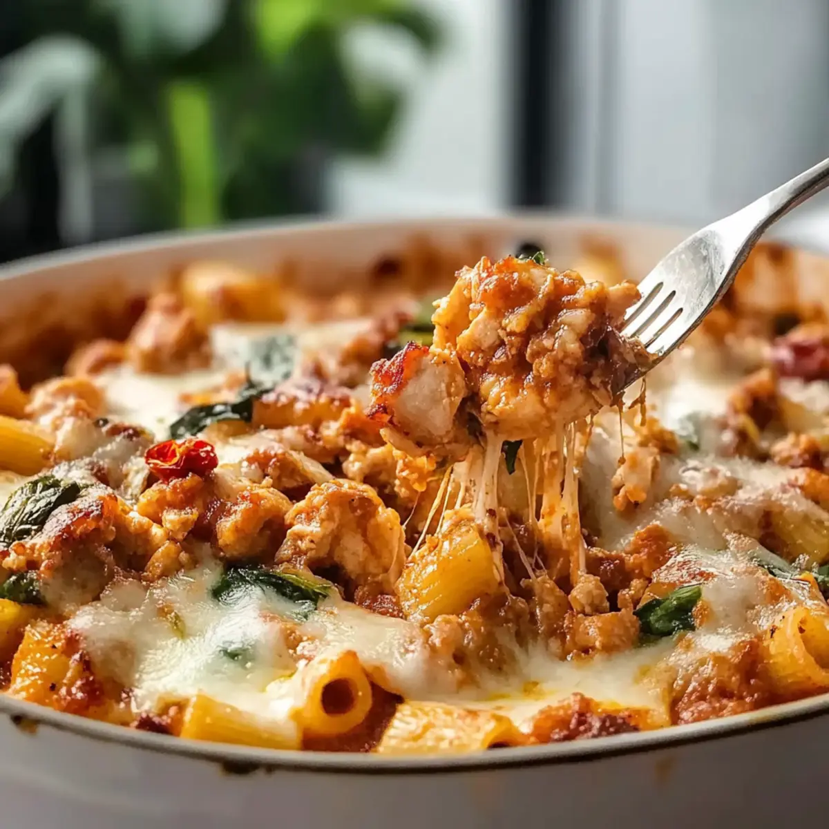 High Protein Cottage Cheese Baked Ziti