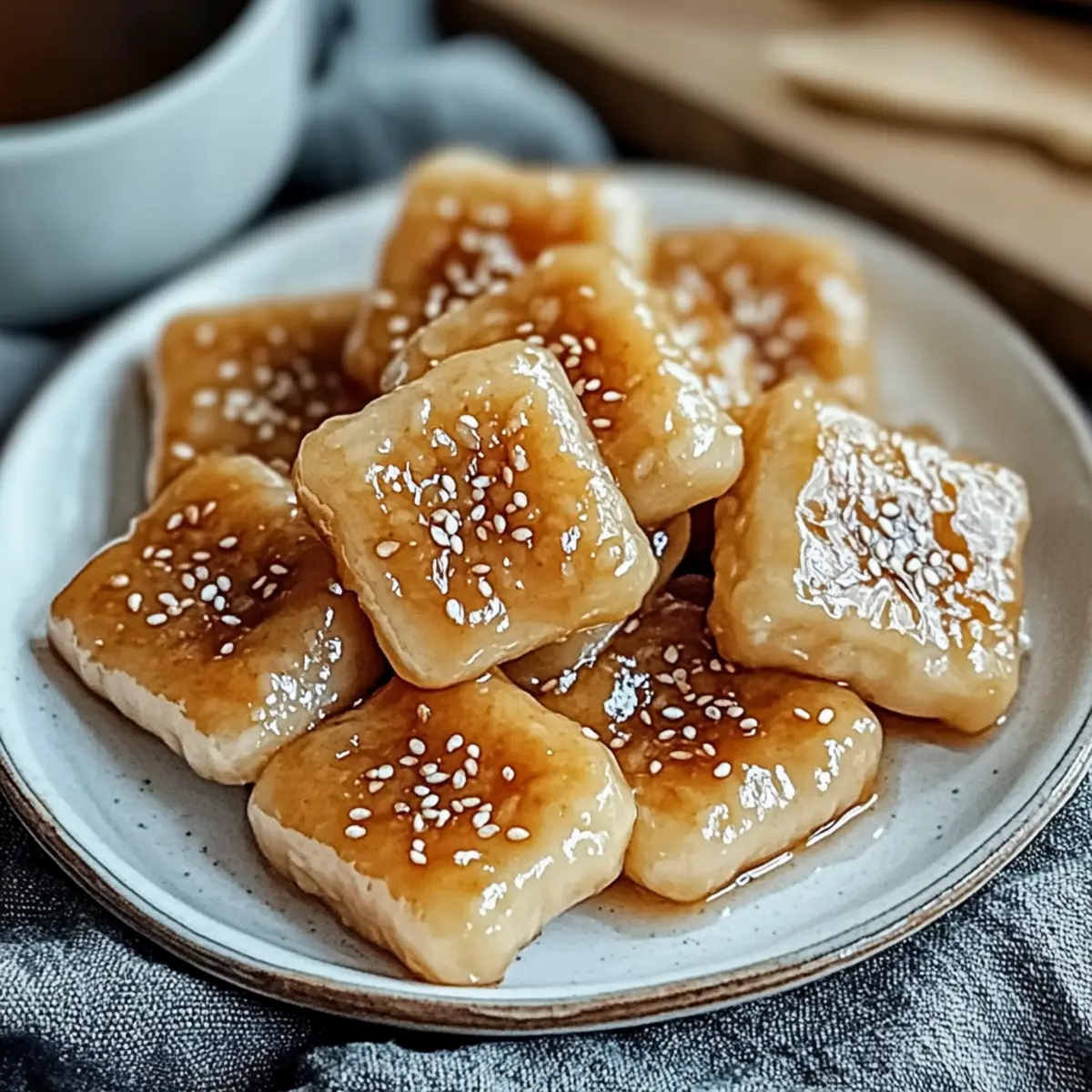 Sweet Soy Butter Korean Rice Cakes