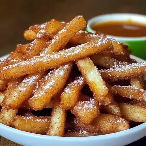 Crispy Air Fryer Apple Fries