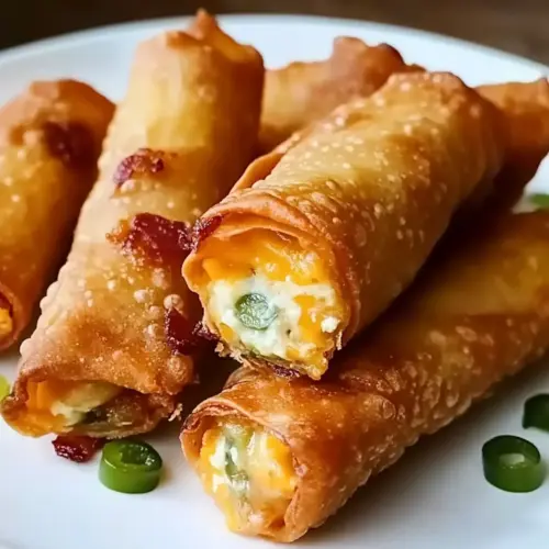 Mini Jalapeno Popper Egg Rolls