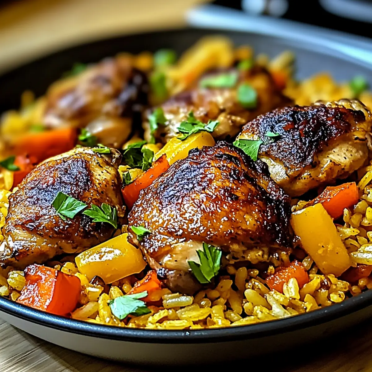 Caribbean Chicken and Rice