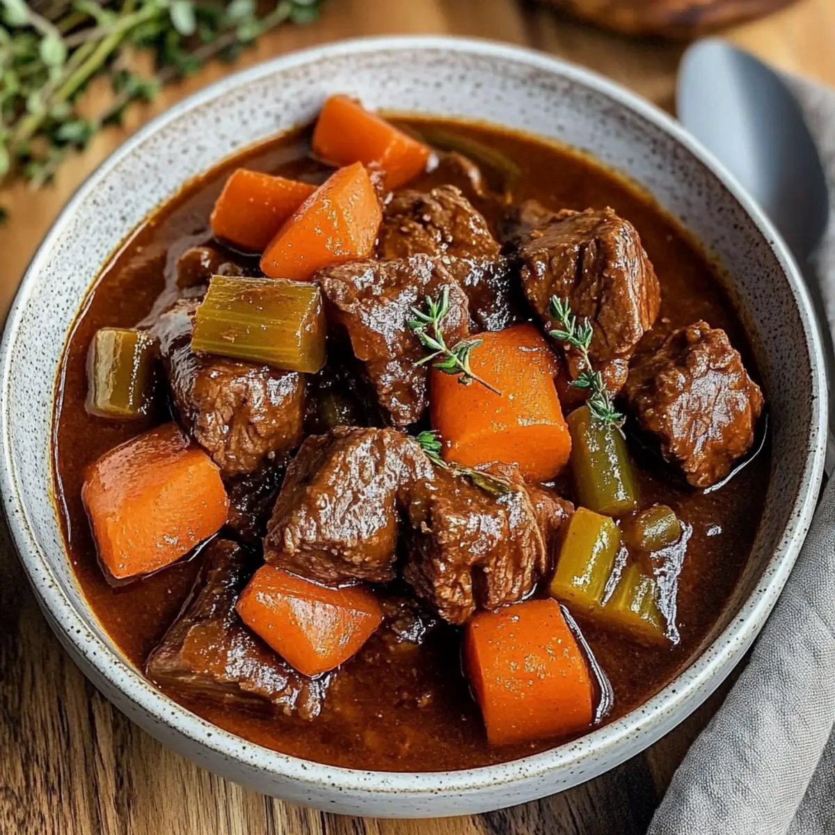 Slow Cooked Scottish Beef Stew