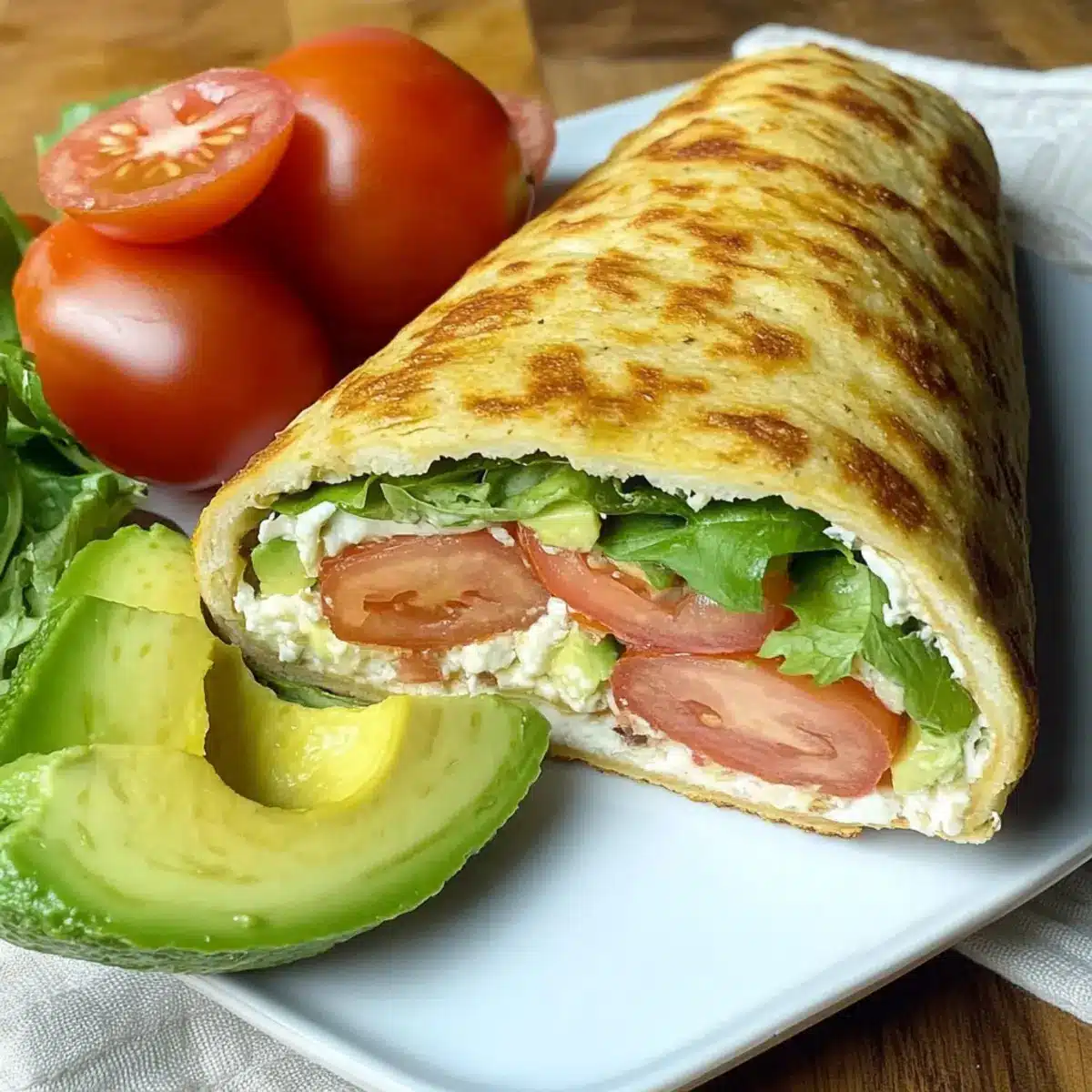 Cottage Cheese Flatbread