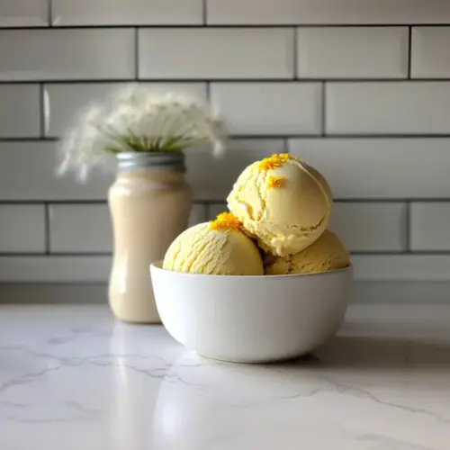 Dandelion & Honey Ice Cream