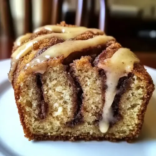 Cinnamon Roll Banana Bread