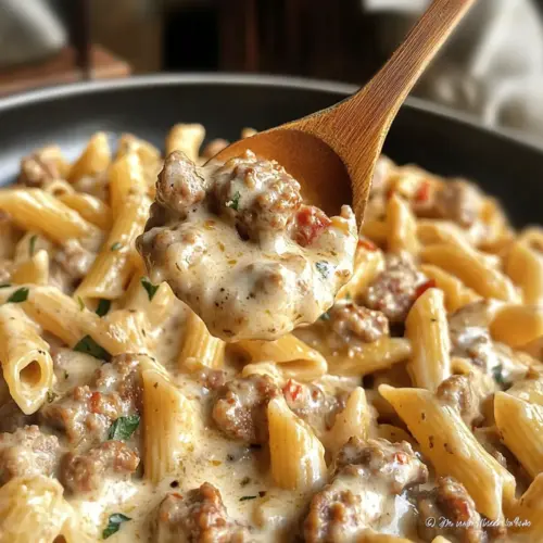 Creamy Italian Sausage Pasta