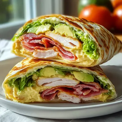 California Turkey Club Wrap